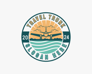 Flight Travel Tourism logo design