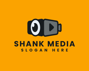 Media Video Camera logo design