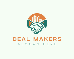 Real Estate Building Deal logo design