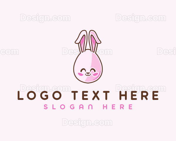 Cute Bunny Rabbit Logo