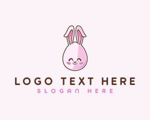 Cute Bunny Rabbit Logo