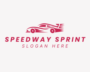 Racing Car Race logo design