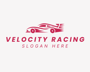Racing Car Race logo design