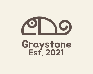 Gray Mouse Outline  logo