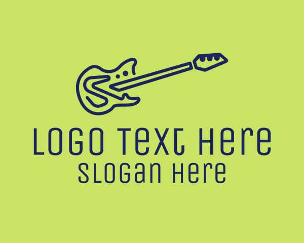 Guitar Class logo example 1