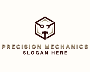 Industrial Mechanic Tools  logo design