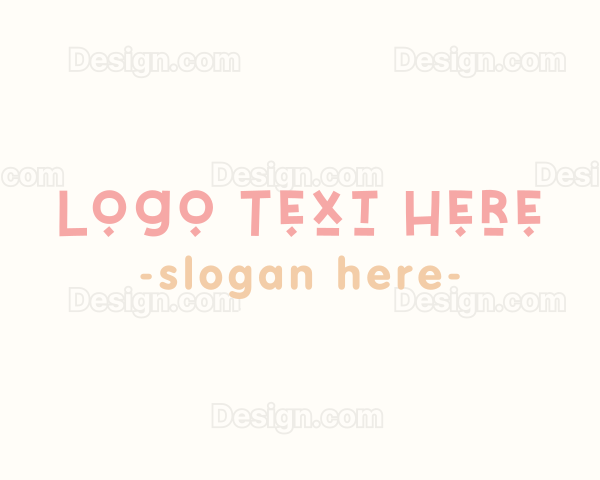 Pink Pastel Business Logo