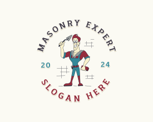 Mason Carpentry Handyman logo design