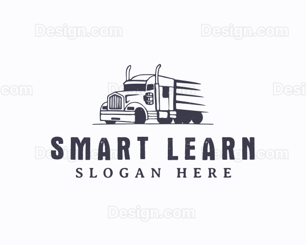 Cargo Trading Truck Logo