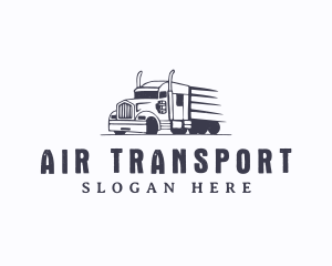 Cargo Truck Logistics logo design