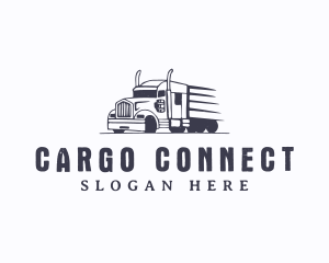 Cargo Truck Logistics logo design