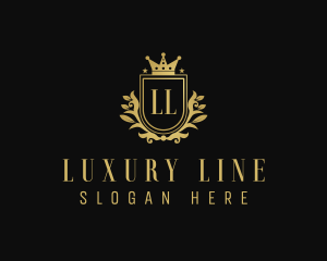 Luxury Hotel Shield logo design