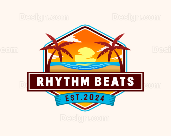 Beach Seaside Resort Logo