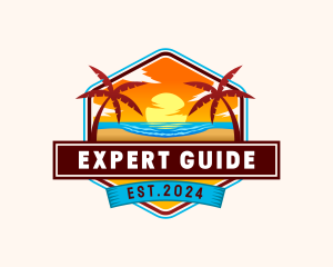 Beach Seaside Resort Logo