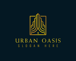 Premium Urban Residence logo design