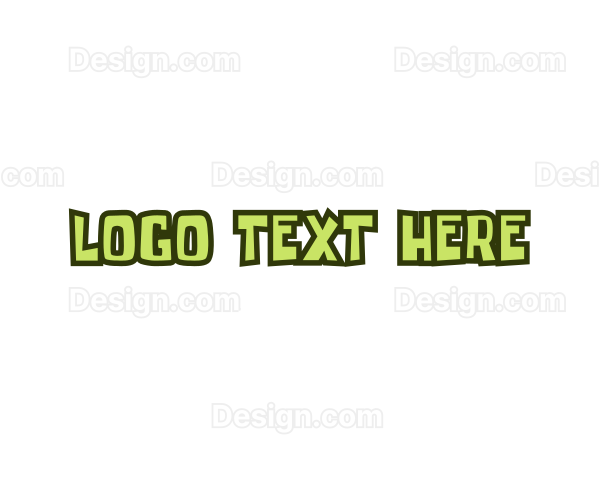 Playful Comic Wordmark Logo