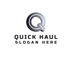 Industrial Business Letter Q logo design