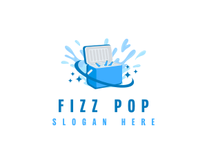 Ice Cooler Beverage logo