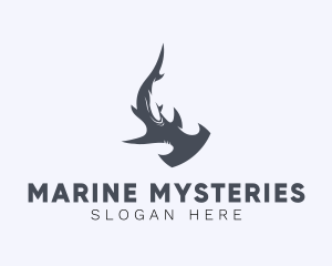 Marine Hammerhead Shark         logo design