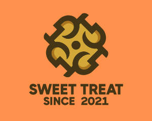 Modern Brown Cookie logo