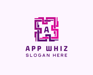 Tech QR Code App logo design