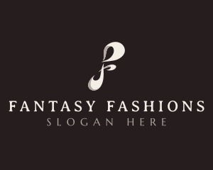 Premium Boutique Fashion Letter F logo design