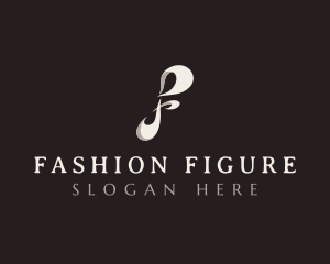 Premium Boutique Fashion Letter F logo design