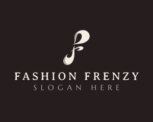 Premium Boutique Fashion Letter F logo design