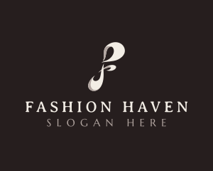 Premium Boutique Fashion Letter F logo design