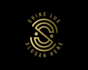 Premium Luxe Letter S logo design