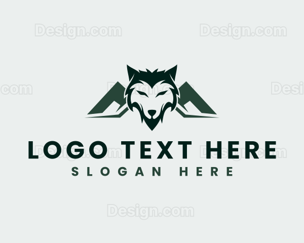 Wild Dog Wolf Logo