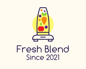 Healthy Smoothie Blender logo design