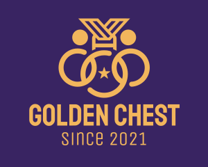 Gold Medal Ceremony logo design