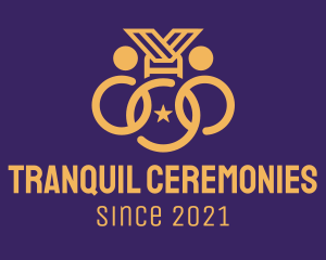 Gold Medal Ceremony logo design