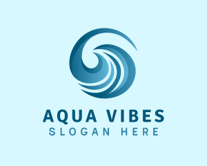 Blue Water Swimming logo