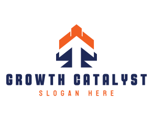 Construction Arrow Firm  logo design