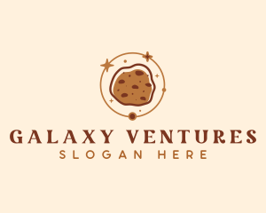 Galaxy Cookie Snack logo design