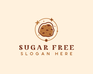 Galaxy Cookie Snack logo design