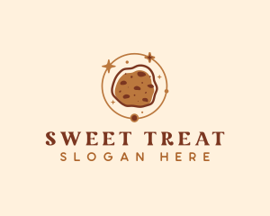 Galaxy Cookie Snack logo design