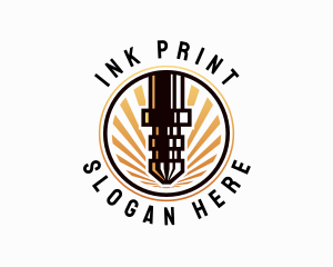  Laser Cutting 3D Printing logo design