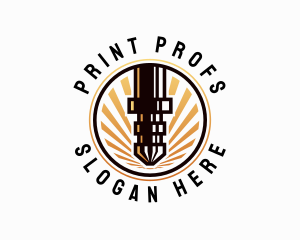  Laser Cutting 3D Printing logo design