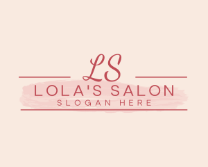 Wellness Beauty Salon logo design