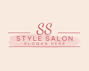 Wellness Beauty Salon logo design