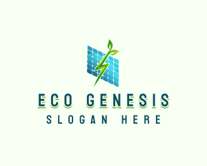 Eco Solar Energy logo design