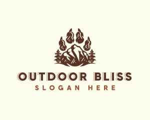 Mountain Claw Outdoor logo design