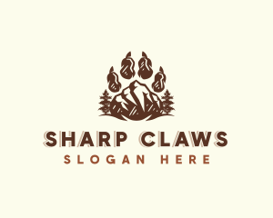 Mountain Claw Outdoor logo design