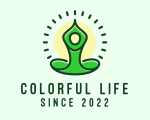 Healthy Yoga Meditation logo design