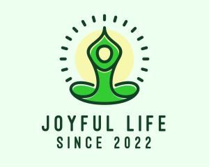 Healthy Yoga Meditation logo design