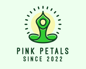 Healthy Yoga Meditation logo design