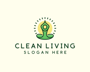 Healthy Yoga Meditation logo